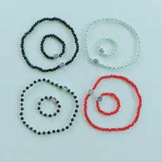 은팔찌반지세트