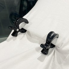 루넬 유모차집게 담요 블랭킷 고정 클립 유모차악세사리 2P, 1세트, 브라운