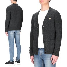 메종키츠네가디건남성