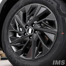 올뉴카니발 차량전용 카본 랩핑 휠 마스크 데칼 스티커 몰딩 타이어 휠 기스방지 포인트 익스테리어 용품, N타입