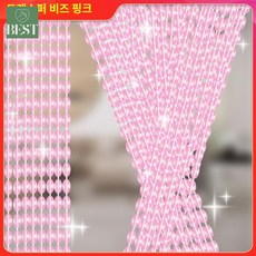  구슬 가리개 현관 출입문 비즈발 문발 