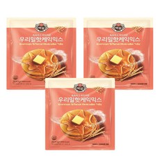 백설 우리밀 핫케익믹스 500g 3개