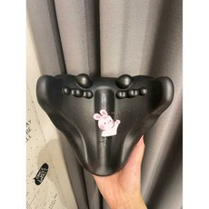 장요근마사지기 허리마사지기 장요근 폼롤러 근막이완도구 PU, 뉴블랙
