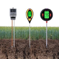 Soil Tester 토양 산도 PH 수분 측정기 테스트 광도 습도 온도 측정 3종, 3번