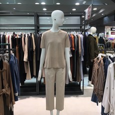 쥬크 데일리로 입고 또 입기 좋은 라운드 니트 티셔츠 V202KSK932
