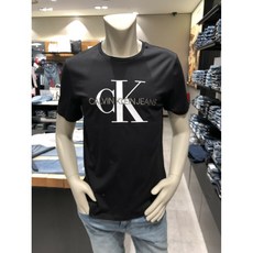 캘빈클라인진 남녀공용 CK 로고 반팔 티셔츠---커플티 추천아이템!!!