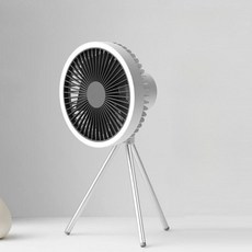캠핑용선풍기 타프팬 캠핑실링팬 충전식 휴대용 다기능 USB 천장 Led조명