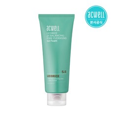 스킨케어 아크웰 감초수 PH밸런싱 포어 클렌징 젤 폼 160ml관리5970529