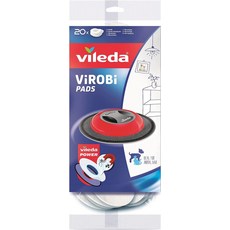 Vileda 136132 ViRobi 로봇 청소기 브러쉬 리필 5개 묶음