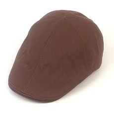 [유니버셜케미스트리] Basic Cotton Brown Huntingcap 헌팅캡 - 유니버셜케미스트리