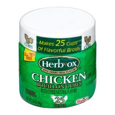 HERB-OX 허브오엑스 치킨스톡 부용 큐브, 94g, 12