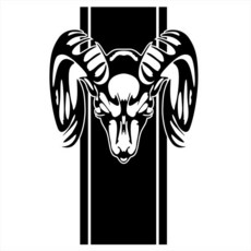 멋진 디자인 스트라이프 크리에이티브 그래픽 트럭 스티커1개닷지 선반 램 1500 Rebel 비닐, 01 Black