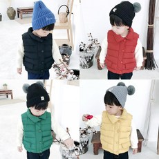 키즈노스페이스패딩조끼