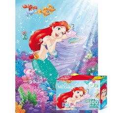 I에이블이지쇼핑몰I100피스 직소퍼즐 인어공주의 오후 (TPDK100-004) 종이직소퍼즐 직소퍼즐 장식퍼즐 직소장식퍼즐 애니퍼즐ㅡ물류센터 직배송, 상세이미지 체크