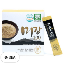 산마을 미강 100 동결건조 가루, 84g, 3개