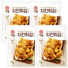 백설 치킨튀김가루, 1kg, 4개