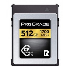 ProGrade Digital 512GB CFexpress Type B 메모리 카드 (골드), 단일상품, 단일상품