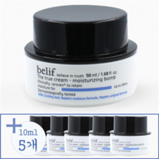 빌리프 더 트루 크림 모이스처라이징 밤 50ml+50ml(10mlx5), 01.모이스처라이징 밤 50ml+50ml(10mlx5)