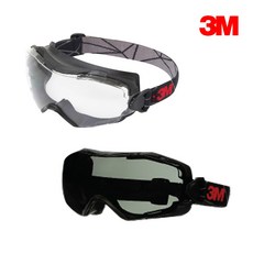 3M GG6001SGAF 투명 고글 보안경 눈보호 간접통풍 김서림방지 산업 안전 GG6002SGAF 회색, GG6002_회색렌즈, 1개