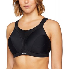 쇼크 업소버 여성 액티브 클래식 D + 서포트 SA D + 맥스 브라 블랙 36DD