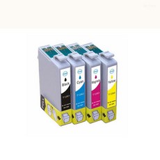 Stylus TX129 재생잉크 검정 대용량 복합기 카트리지 교체 잉크 토너 복사기 완제품 충전 프린트