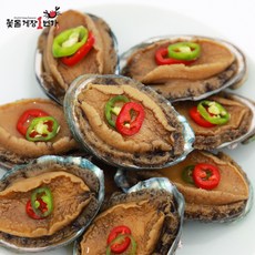여수3대게장맛집 꽃돌게장1번가 전복장, 1개, 1kg