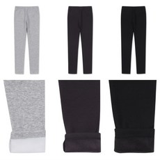 탑텐키즈 1+1 아동 데일리 벨보아 기모 컬러 레깅스 (3 Color) (2장 가격)