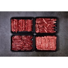추석 선물세트 국내산 1++등급 투뿔 한우 특수부위 선물 세트 1kg 살치살 치마살 토시살 제비추리