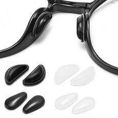 스마트옵틱 에어쿠션 흘러내림 방지 실리콘 흡착 코패드 10쌍 안경 미끄럼방지