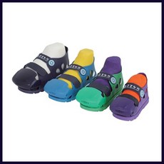 캐스트 슈즈 토우가드 결합형(Cast Shoe Toe Guard) / 깁스신발 / 다리깁스 / 사이즈별 옵션, L(하늘), 1개