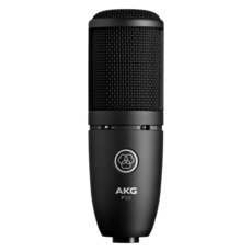 AKG 스튜디오용 유선마이크 블랙