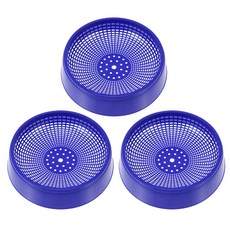 3 계란 인큐베이터 동물 앵무새 새 둥지 플라스틱 비둘기 애완 닭장, Blue, 21X21CM