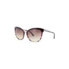 62182 / NEW Tom Ford FT0461 71F Emma Bordeaux Stripe / Brown Gradient Sunglasses NO CASE