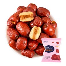 코람 중국 맛있는 빨간 대추 바삭 달콤 스낵 1+1, 1개