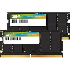 실리콘파워 DDR5 32GB 키트 2 x 16GB 5600MHz PC544800 CL46 1.1V SODIMM NonECC 노트북 RAM 컴퓨터 메모리 SP032GBSVU560, 5600 MT 32GB (16GBx2), 2개
