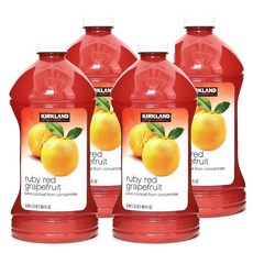 [코스트코] 커클랜드 시그니춰 홍자몽주스 2.84Lx4개, 홍자몽주스2.84Lx4개