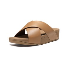 핏플랍 FITFLOP 24SS 루루 가죽 슬리퍼 샌들 비치화 통굽 4cm