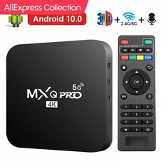 미디어박스 PRO 2.4/5G 박스 TV 10.0 4K 안드로이드 MXQ 컬렉션 HD, Englishstandard_01=TVbox - 잘컴미디어박스