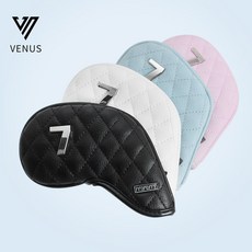 미르오름 베누스 VENUS 아이언커버 자석아이언커버 넘버링골프채커버 아이언커버세트, 4번 핑크