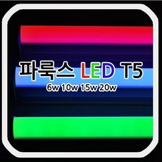 파룩스 T5 LED 전구 조명, 6w, 주광색, 1개