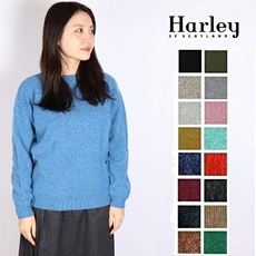 할리 오브 스코틀랜드 울 니트 스웨터 여성 Harley of scotland 영국제