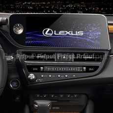 렉서스 ES ES200 ES300H 용 유리 화면 보호기 자동차 라디오 GPS 자동 스티커 액세서리 12.3 인치, 1개