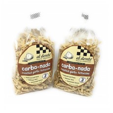 알덴테 카바 나다 로스티드 갈릭 페투치네 파스타 283g 2팩 Al Dente Carba Nada Roasted Garlic Fettuccine Pasta, 2개