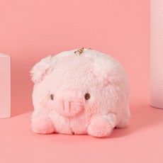 똥그리 아기 돼지 인형 키링