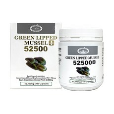 호주 네이쳐스탑 뉴질랜드 초록홍합 52500mg 180정, 1개
