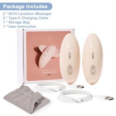 가슴마사지기 젖몸살 마사지 팩 가슴 온열 유선염, 2 PC, 1개