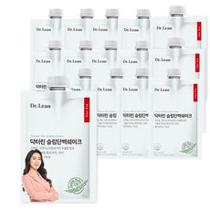 닥터린 식물성 비건 프로틴 슬림 단백질 쉐이크 3박스 (다이어트/가르시니아 함유), 30g, 15개
