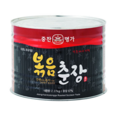 영화식품 중찬명가 사자표 볶음춘장 2.27kg 업소용 춘장