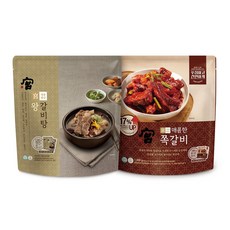 궁왕갈비탕1kg x 2 +당면+매콤한쪽갈비800g x 2 +떡 코스트코 670826, 기본, 040g+1