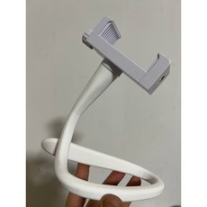모니터 거치대 트위스트 브래킷 웹캠 스탠드 마운트 구멍이 요람, 2.White, 1개